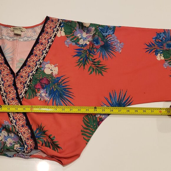 Flying Tomato Oversized Kimono Sleeve Blouse - Picture 8 of 8